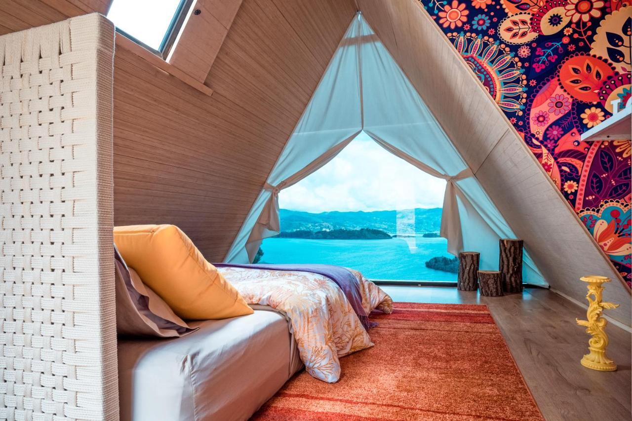 La Quinta Glamping - Lago De Tota Cuítiva المظهر الخارجي الصورة